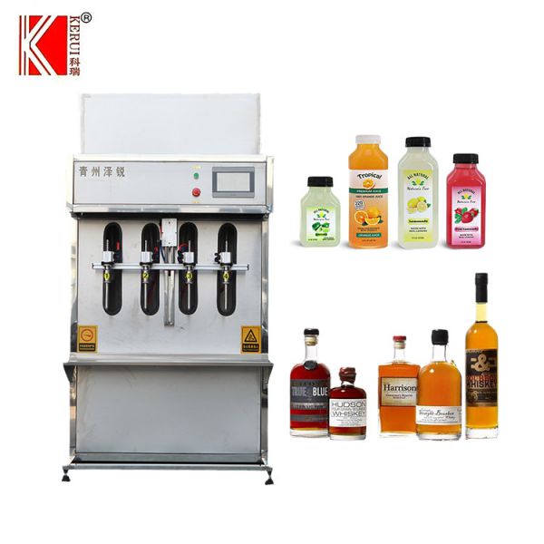 半自動液體智能灌裝機(jī)